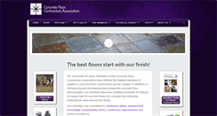 Desktop Screenshot of concretefloors.ca